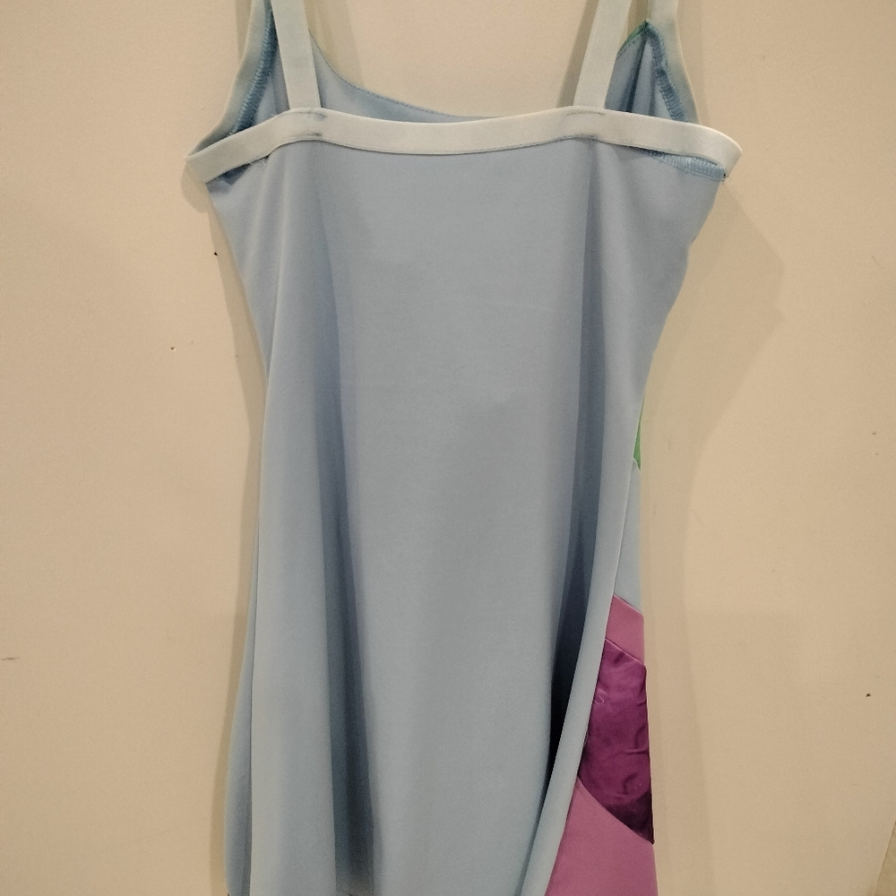 Women's Cider Halter Spaghetti Strap Multi colored Dress - Picture 4 of 5